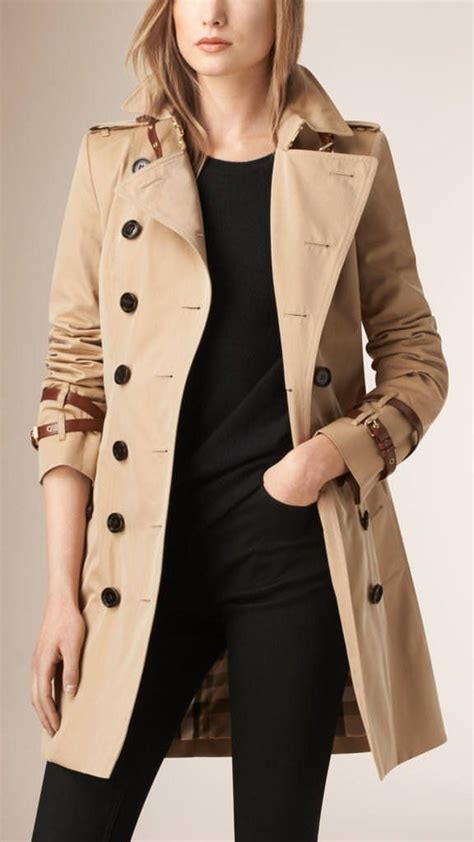 burberry kadın trençkot|Burberry shell trench coat.